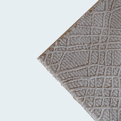 Sign Rug – Artistic Balance with a Touch of Beige