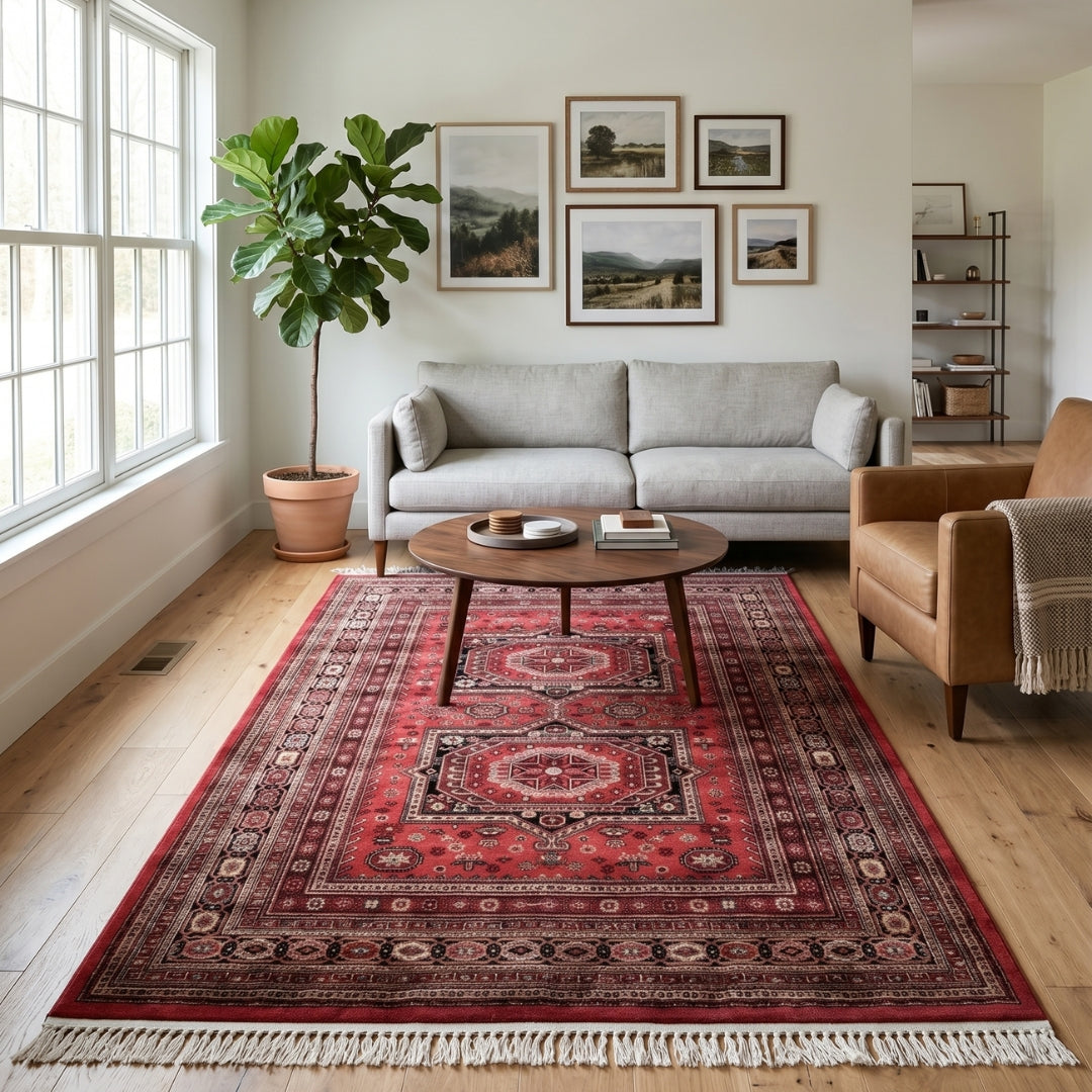 Beluchi Rug –  Traditional Oriental Geometric Patterns