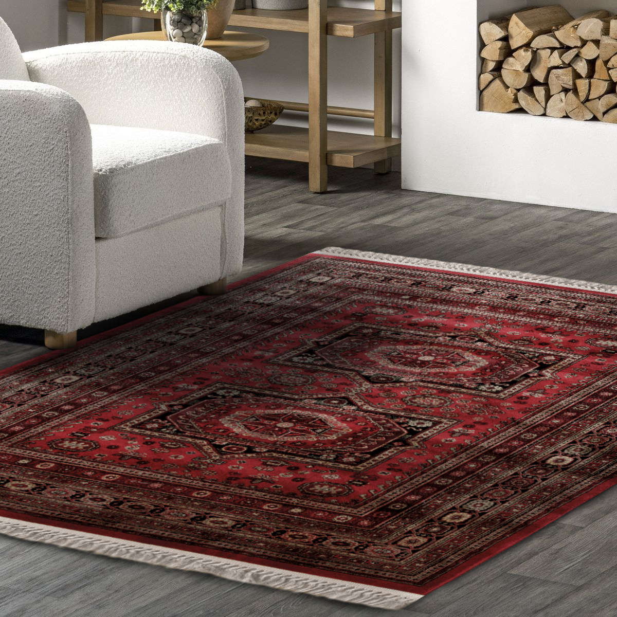 Beluchi Rug –  Traditional Oriental Geometric Patterns