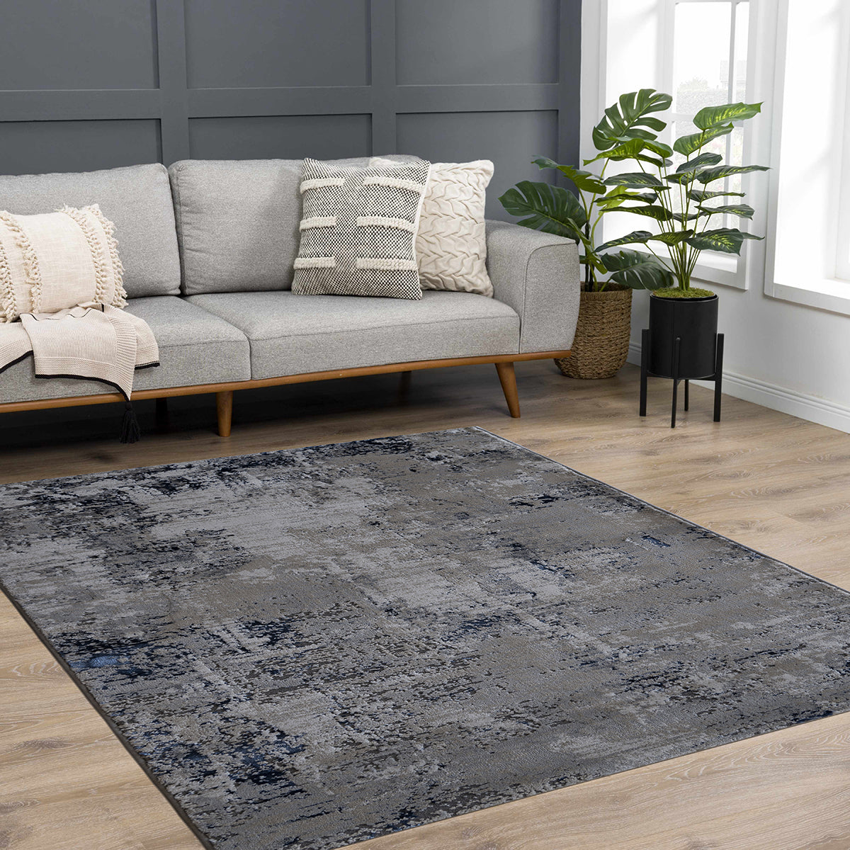 الرمادي و الأزرق