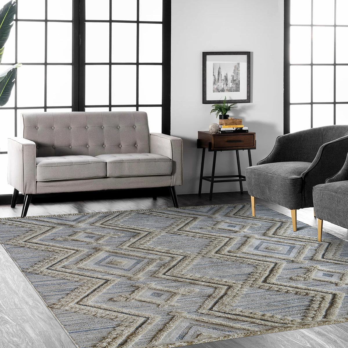 Mirna Rugs – Geometric Harmony