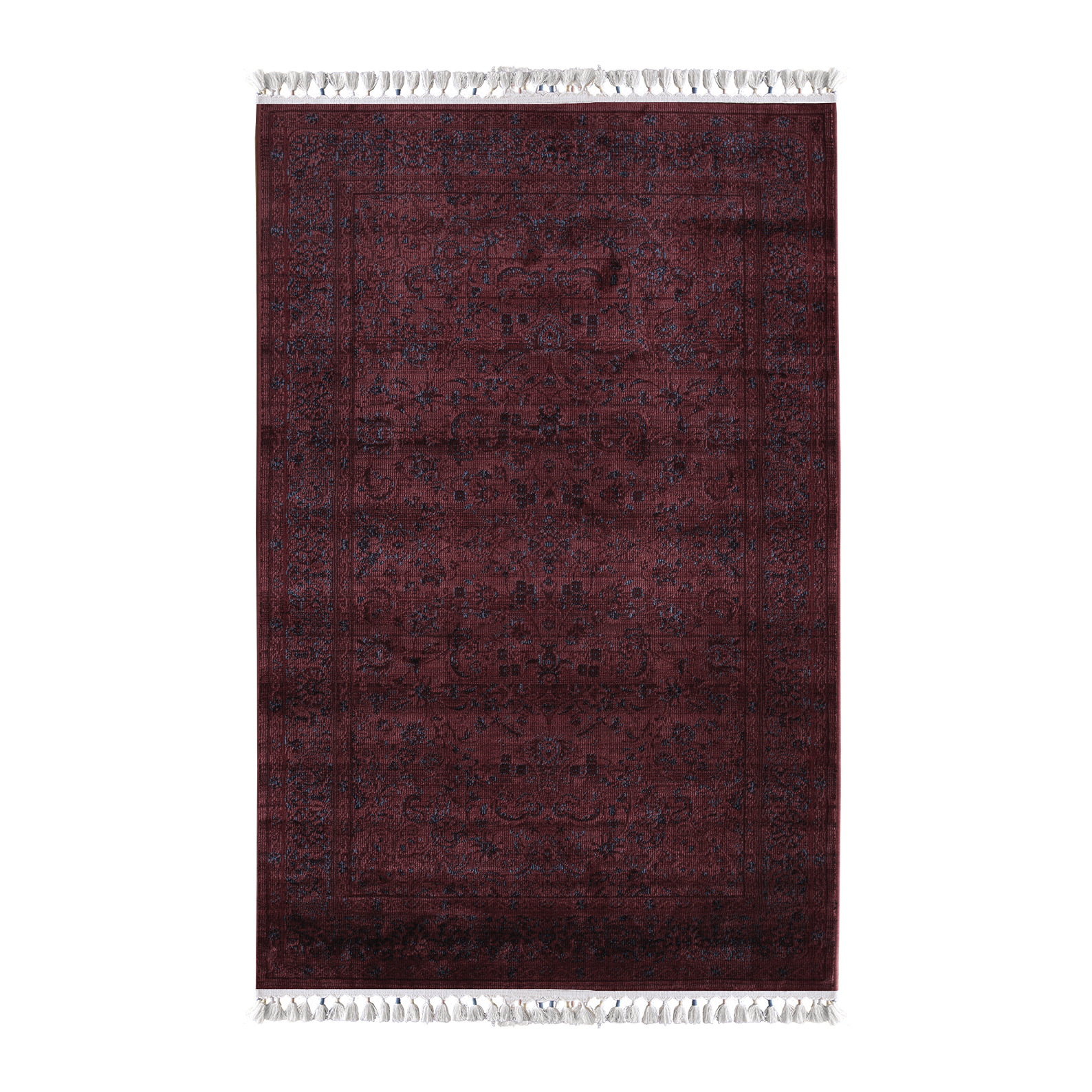 Gulzar Rugs - Red Elegance with a Modern Touch