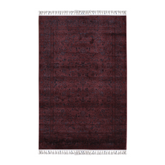 Gulzar Rugs - Red Elegance with a Modern Touch