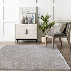 Sign Rugs with Interlocking Diamond Pattern | Platinum Carpets